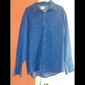 Men's Wrangler Pearl Button-down